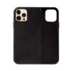 Coque en cuir noir ESSENTIAL pour iPhone 12 Pro Max - case-minute