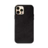 Coque en cuir noir ESSENTIAL pour iPhone 12 Pro Max - case-minute