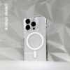 Coque Crong transparente et MagSafe pour iPhone 16 MagSafe - case-minute
