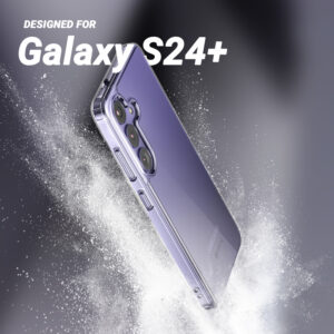 Coque de protection transparente Crong pour Samsung Galaxy S24+ - case-minute