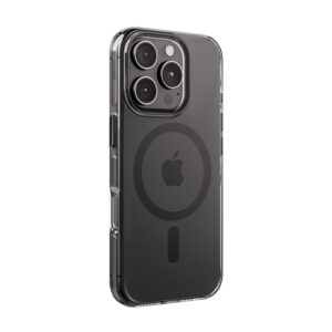 Coque Crong noir fumé et MagSafe pour iPhone 16 Pro Max - case-minute