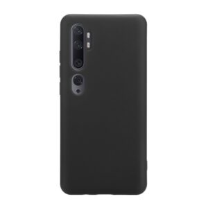 Coque flexible Crong pour Xiaomi Mi Note 10 / Mi Note 10 Pro noir - case-minute
