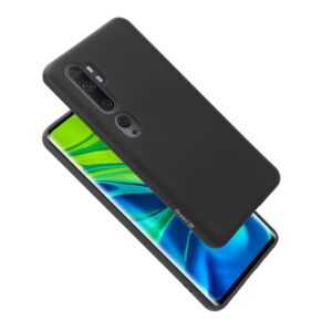 Coque flexible Crong pour Xiaomi Mi Note 10 / Mi Note 10 Pro noir - case-minute
