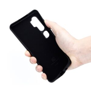Coque flexible Crong pour Xiaomi Mi Note 10 / Mi Note 10 Pro noir - case-minute