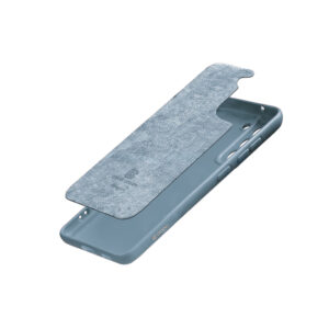 Coque Crong silicone bleu pour Samsung Galaxy S22+ - case-minute