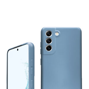 Coque Crong silicone bleu pour Samsung Galaxy S22+ - case-minute