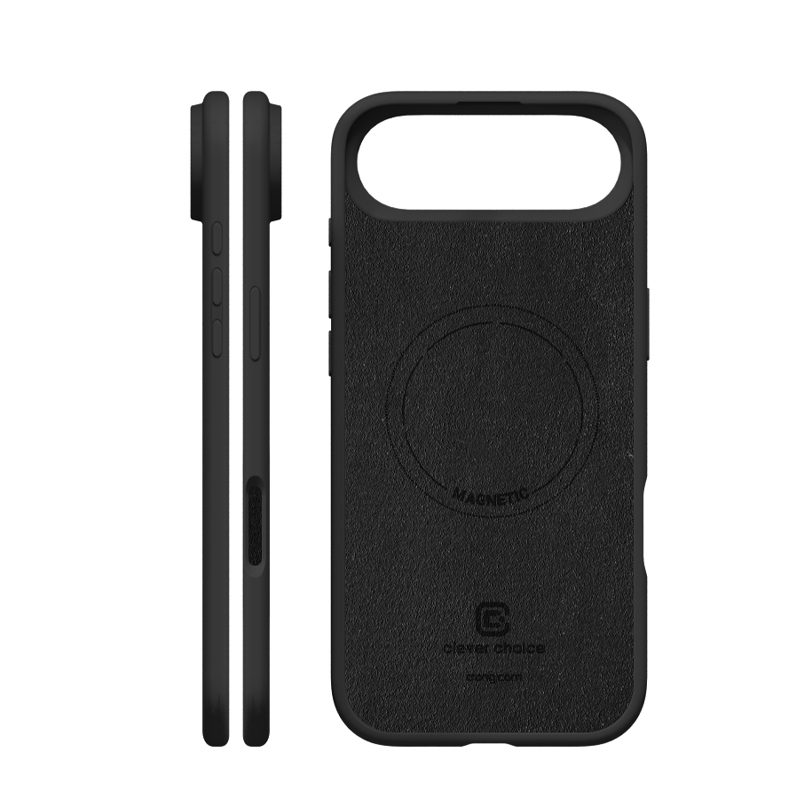 Coque MagSafe Crong pour iPhone Air noir - case-minute