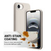 Coque MagSafe Crong pour iPhone 16e beige pierre - case-minute