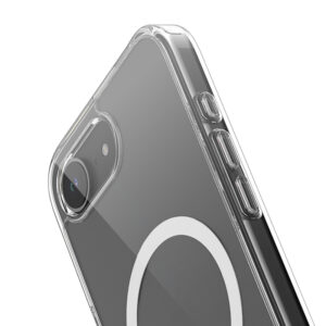 Coque Crong transparente et MagSafe pour iPhone 16e - case-minute