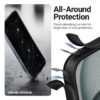 Coque noire Crong Hybrid Frost MagSafe Coque iPhone 17 Pro - case-minute