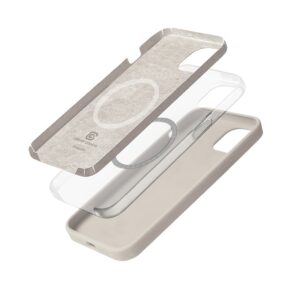 Coque MagSafe Crong pour iPhone 14 / 13 pierre - case-minute