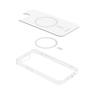 Coque Crong transparente et MagSafe pour iPhone 16e - case-minute