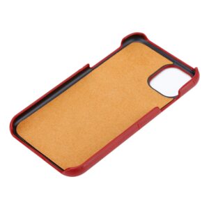 Coque Crong NEAT - Coque en cuir rouge pour iPhone 11 Pro - case-minute