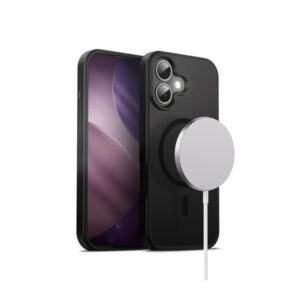 Coque Hybrid Frost noire MagSafe pour iPhone 17 - case-minute