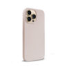 Coque en silicone liquide Crong pour iPhone 14 Pro rose bonbon - case-minute
