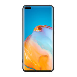 Coque flexible Crong pour Huawei P40 noir - case-minute
