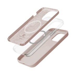Coque MagSafe Crong pour iPhone 14 Pro rose bonbon - case-minute