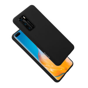 Coque flexible Crong pour Huawei P40 noir - case-minute