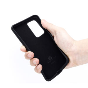 Coque flexible Crong pour Huawei P40 noir - case-minute