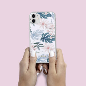 Coque Crong LEAF PATTERN pour iPhone 11 - case-minute