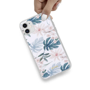 Coque Crong LEAF PATTERN pour iPhone 11 - case-minute