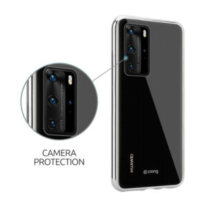 Coque fine de protection transparente Crong pour Huawei P40 - case-minute