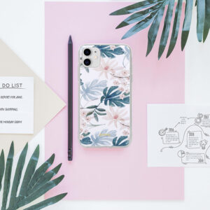 Coque Crong LEAF PATTERN pour iPhone 11 - case-minute