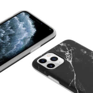 Coque Crong design marbre noir pour iPhone 11 Pro - case-minute