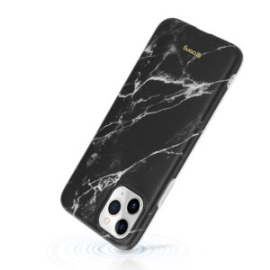 Coque Crong design marbre noir pour iPhone 11 Pro - case-minute
