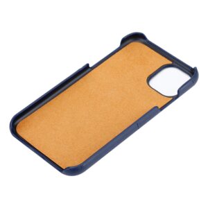 Coque Crong NEAT - Coque en cuir bleue pour iPhone 11 Pro - case-minute