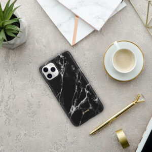 Coque Crong design marbre noir pour iPhone 11 Pro - case-minute