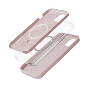 Coque MagSafe Crong pour iPhone 14 Plus rose bonbon - case-minute