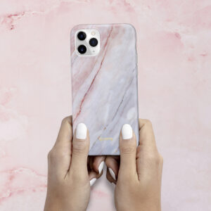Coque Crong design marbre rose pour iPhone 11 Pro - case-minute