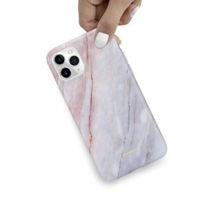 Coque Crong design marbre rose pour iPhone 11 Pro - case-minute