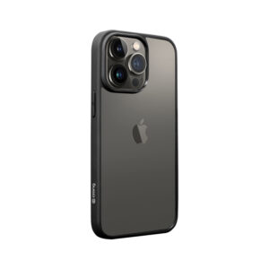 Coque Crong transparente et MagSafe pour iPhone 13 Pro Max noir - case-minute