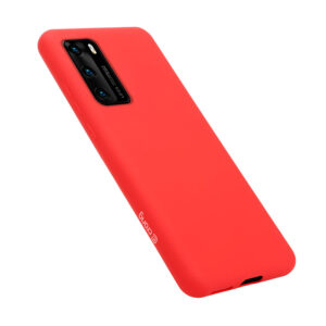 Coque flexible Crong pour Huawei P40 rouge - case-minute
