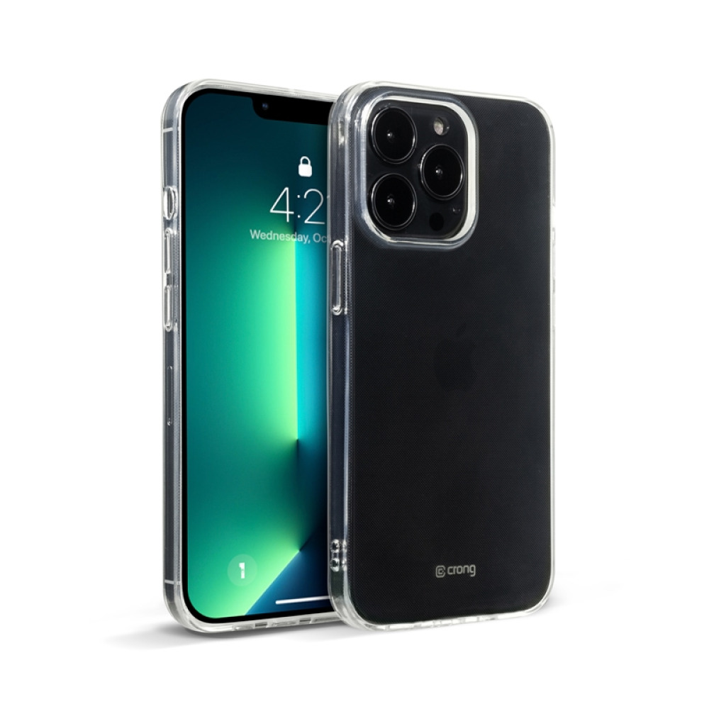 Coque fine de protection transparente pour iPhone 13 Pro - case-minute
