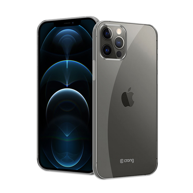 Coque fine de protection transparente pour iPhone 12 Pro Max - case-minute