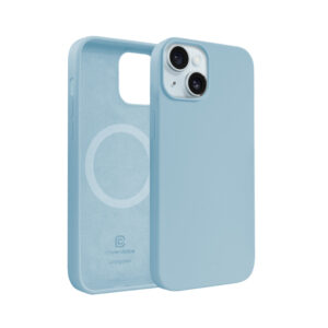 Coque MagSafe Crong pour iPhone 15 bleu - case-minute