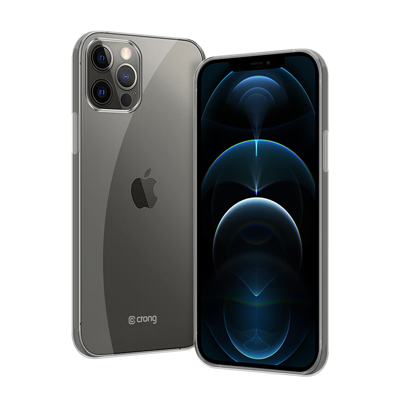 Coque fine de protection transparente pour iPhone 12 Pro Max - case-minute