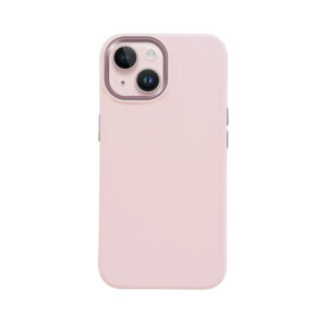 Coque MagSafe Crong LUX pour iPhone 15 Plus rose - case-minute