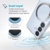Coque Samsung Galaxy S25 Presidio Perfect-Clear Magnet - case-minute