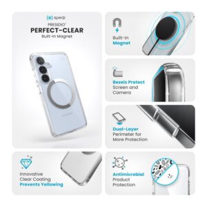 Coque Samsung Galaxy S25 Presidio Perfect-Clear Magnet - case-minute
