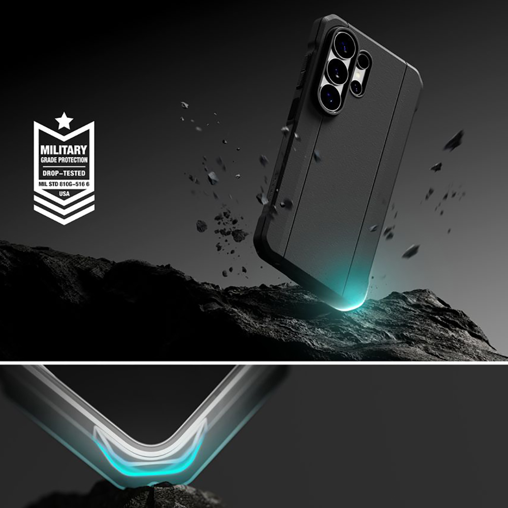 coque ringke onyx alpha noir pour samsung galaxy s26 ultra