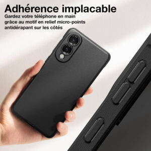 coque ringke onyx noir pour samsung galaxy s25 edge