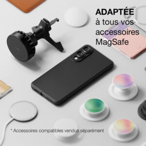 coque ringke onyx noir pour samsung galaxy s25 edge