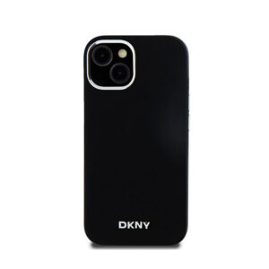 coque iphone 15 plus silicone magsafe noir