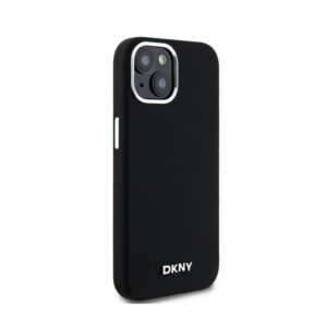coque iphone 15 plus silicone magsafe noir