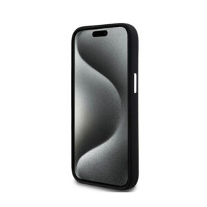coque iphone 15 plus silicone magsafe noir