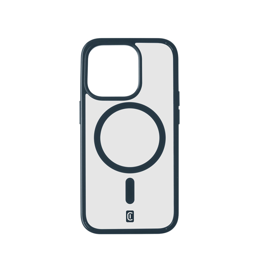 coque iphone 15 pro pop mag magsafe cellularline bleu